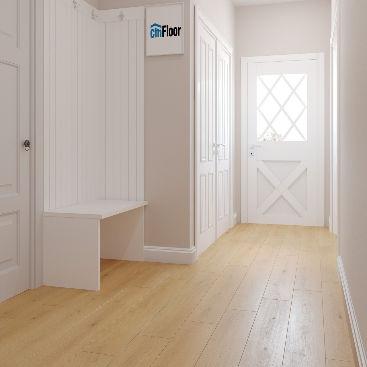 Виниловый ламинат CM Floor ScandiWood SPC09 Дуб Орегон с подложкой уп Виниловый ламинат CM Floor ScandiWood SPC09 Дуб Орегон с подложкой уп.1,75м2