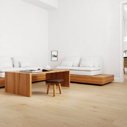 Виниловый ламинат CM Floor ScandiWood SPC19 Дуб Шампань с подложкой уп.1,75м2