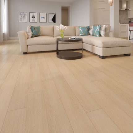 Виниловый ламинат CM Floor ScandiWood SPC19 Дуб Шампань без подложки уп.2,19м2