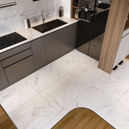 Керамогранит Statuario Alba Glossy